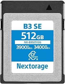 Amazon.com: Nextorage Japanese CFexpress 4.0 Type B 512GB Memory